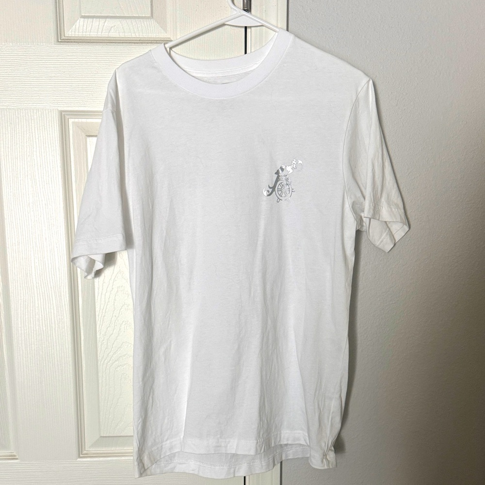 Uniqlo White Short Sleeve Mickey Mouse Tee